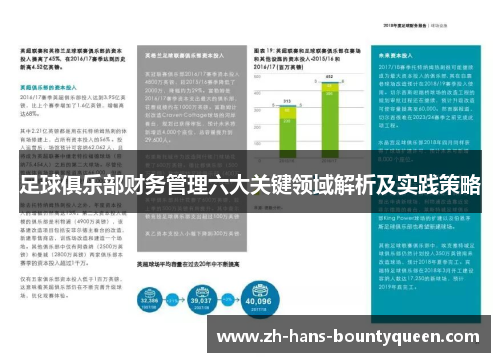 足球俱乐部财务管理六大关键领域解析及实践策略 足球俱乐部财务管理六大关键领域解析及实践策略